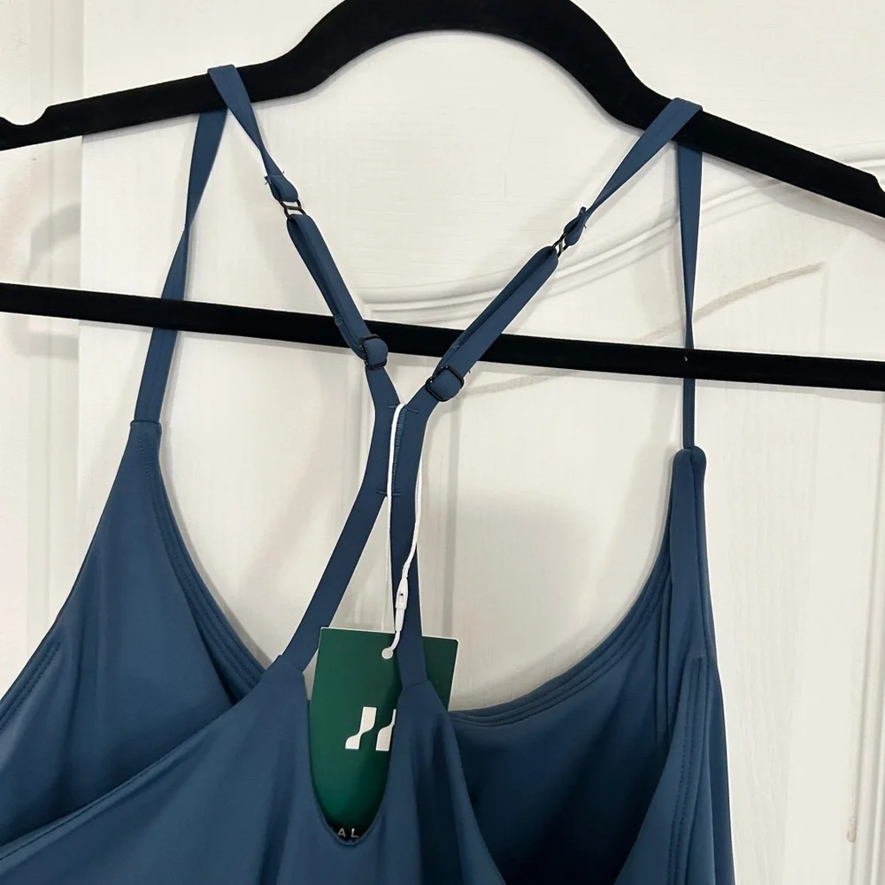 HALARA Teal Sleeveless Active Dress - Picture 4 of 4